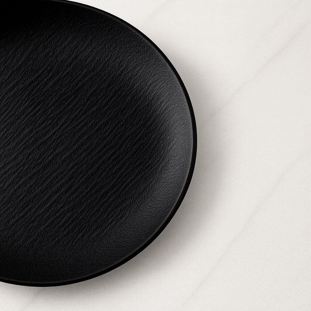 Midnight Stonewave Dinner Plate - Set of 4