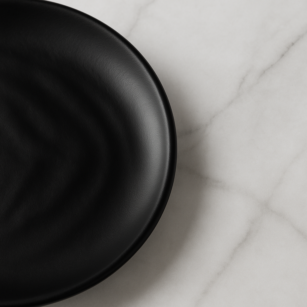 Midnight Stonewave Classic Plate - Set of 4